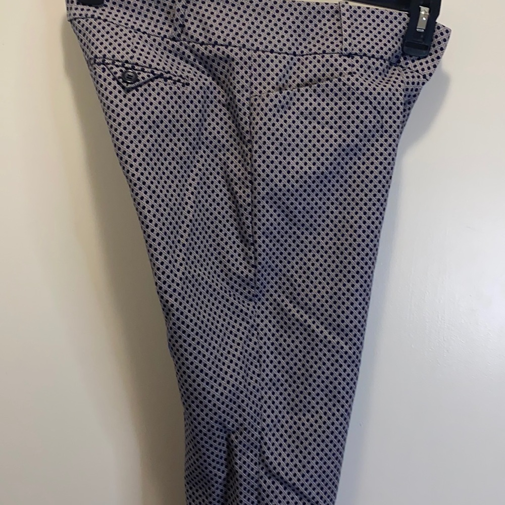 The limited- black and cream pattern dress pants!